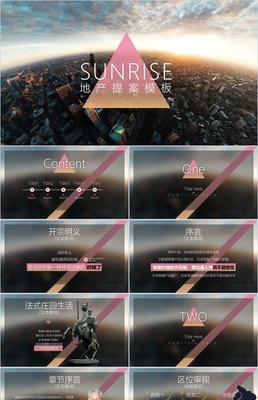 「蓝黄风暴·掘金计划」——重塑城市商业地标的房地产招商加盟宣讲全案